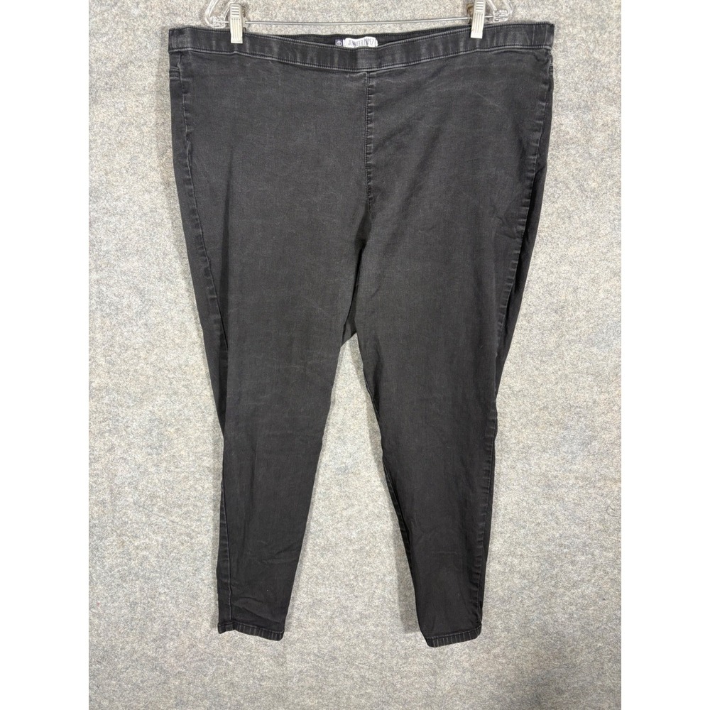 Jennifer Lopez Jeggings Dark Wash Stretchy Skinny Pants Womens 22W